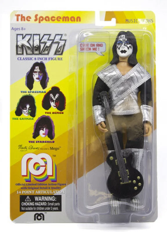 KISS - Spaceman Love Gun - Mego Action Figure
