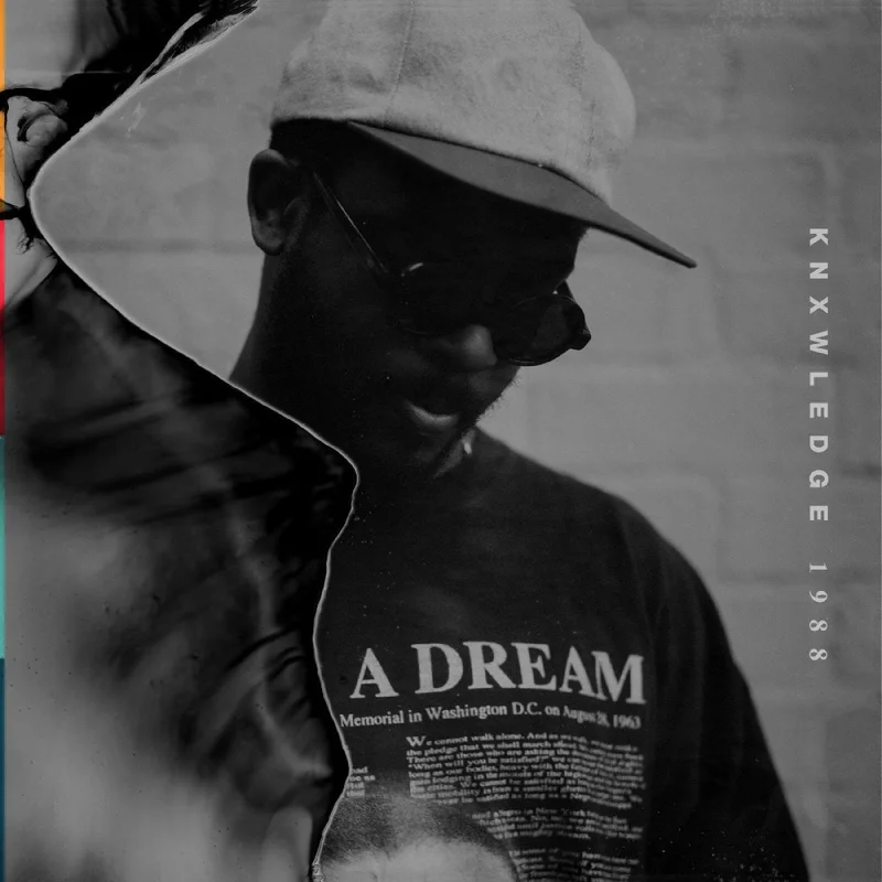 knxwledge - 1988 (Purple & Black Color) Vinyl LP