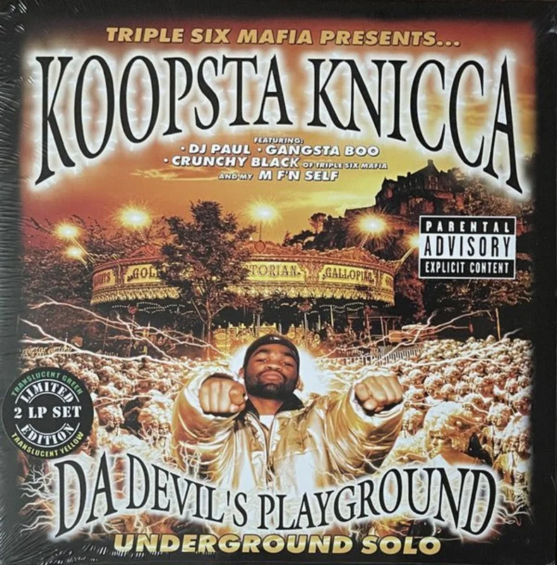 Koopsta Knicca - Da Devil's Playground (Translucent Green/Yellow Vinyl LP)