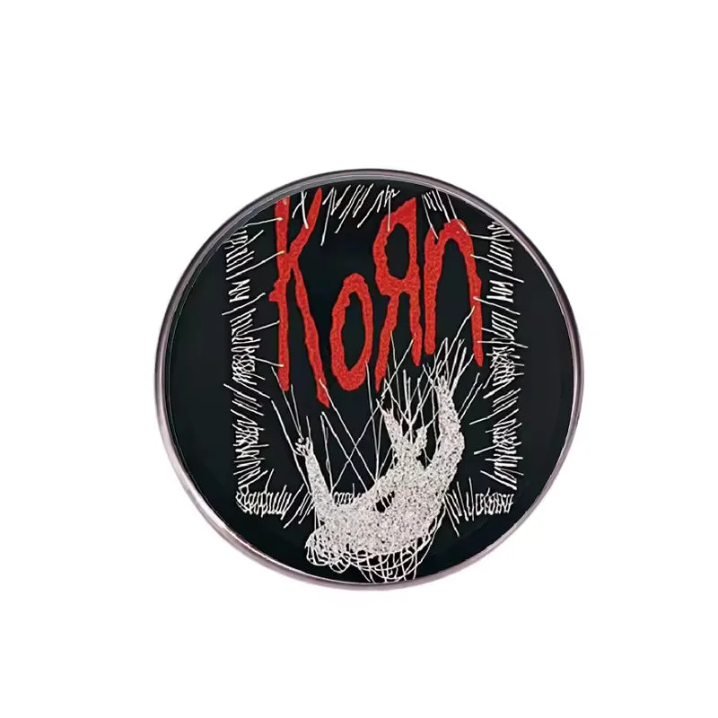 Korn Round - Enamel Pin