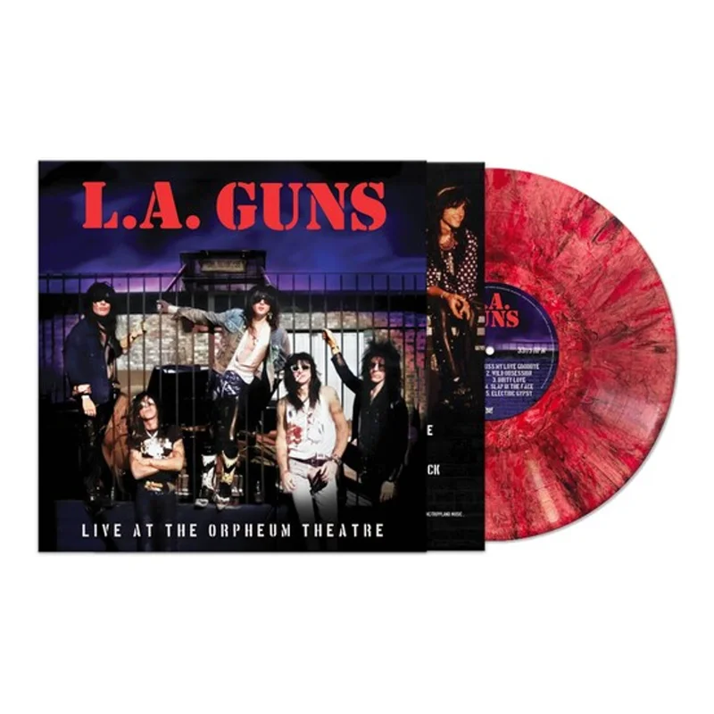 L.A. Guns - Live At The Orpheum Theatre (Red Marble)