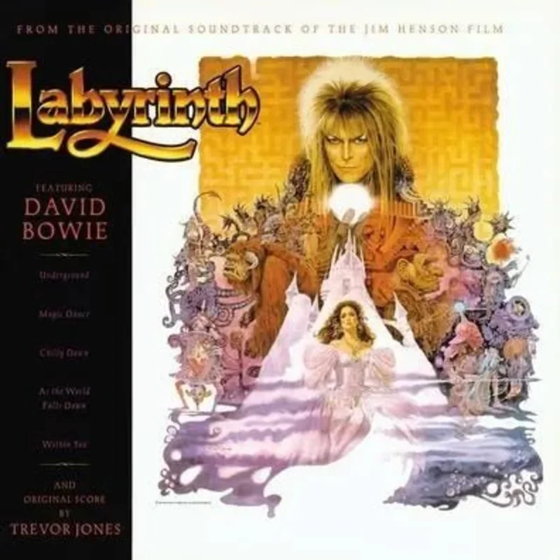 Labyrinth Original Soundtrack - David Bowie, Trevor Jones - Vinyl Record *