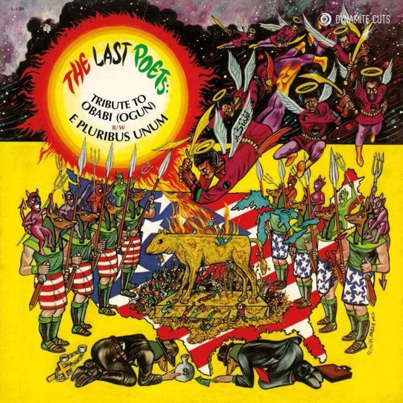 Last Poets - Tribute to Obabi (Red Color) Vinyl 7"