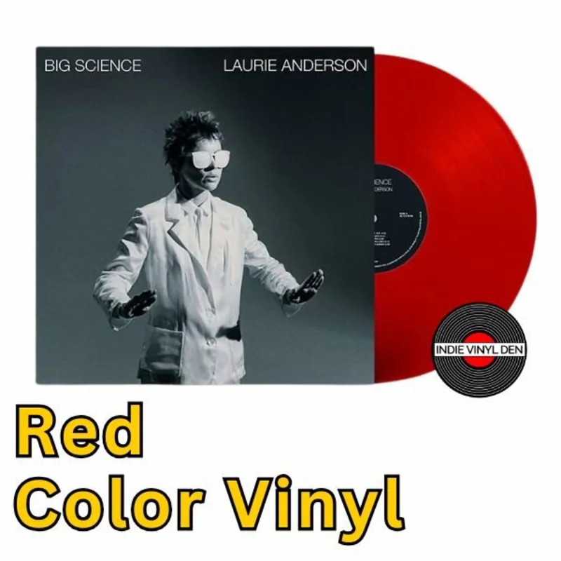 Laurie Anderson - Big Science - Red Color Vinyl Record