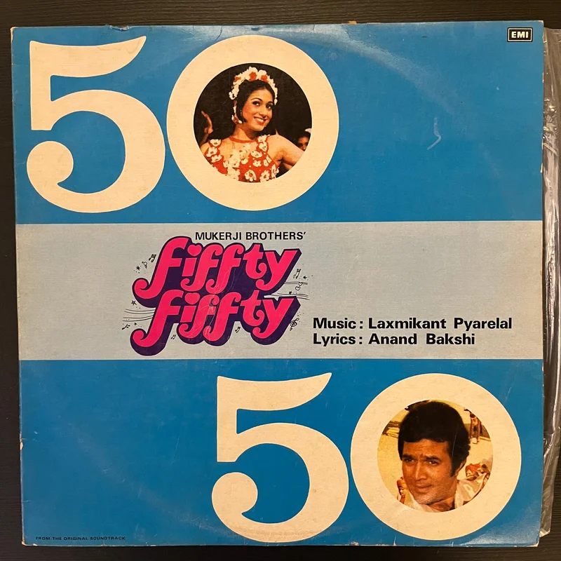 Laxmikant-Pyarelal - Fiffty Fiffty ( (Used Vinyl - VG+) VT Marketplace