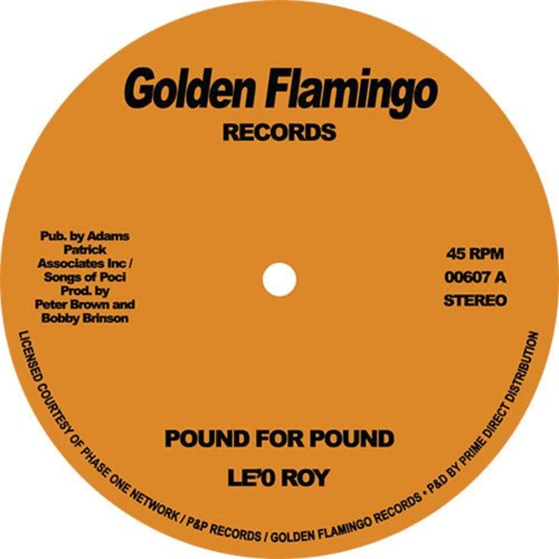 Le'O Roy - Pound for Pound Vinyl 7"