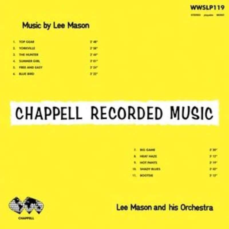 Lee Mason - Music by Lee Mason (Chappell Library) Vinyl LP