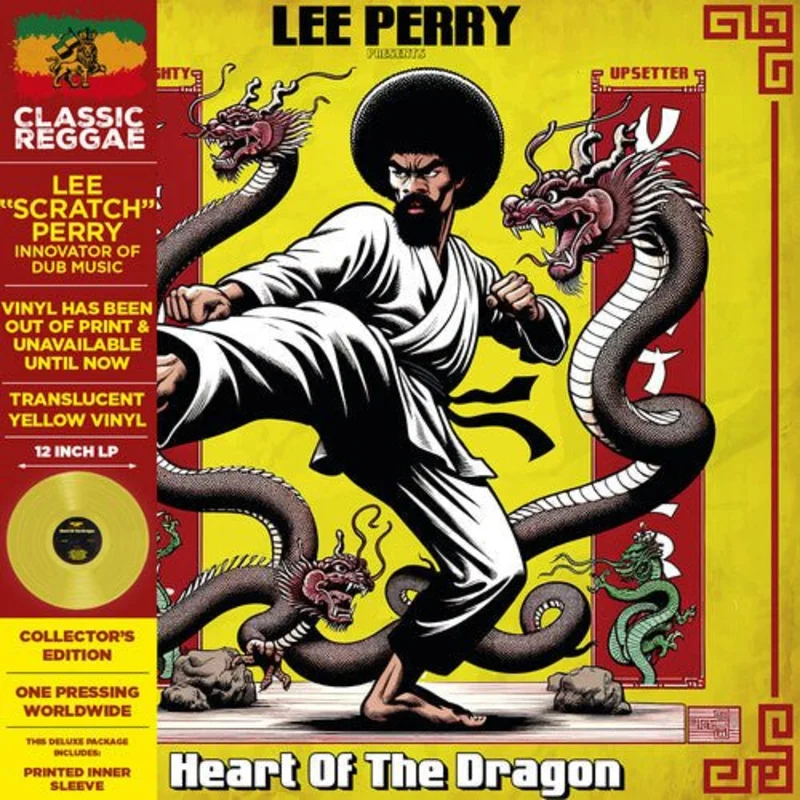 Lee "Scratch" Perry - Presents The Mighty Upsetters Heart of the Dragon (Yellow Color) Vinyl LP