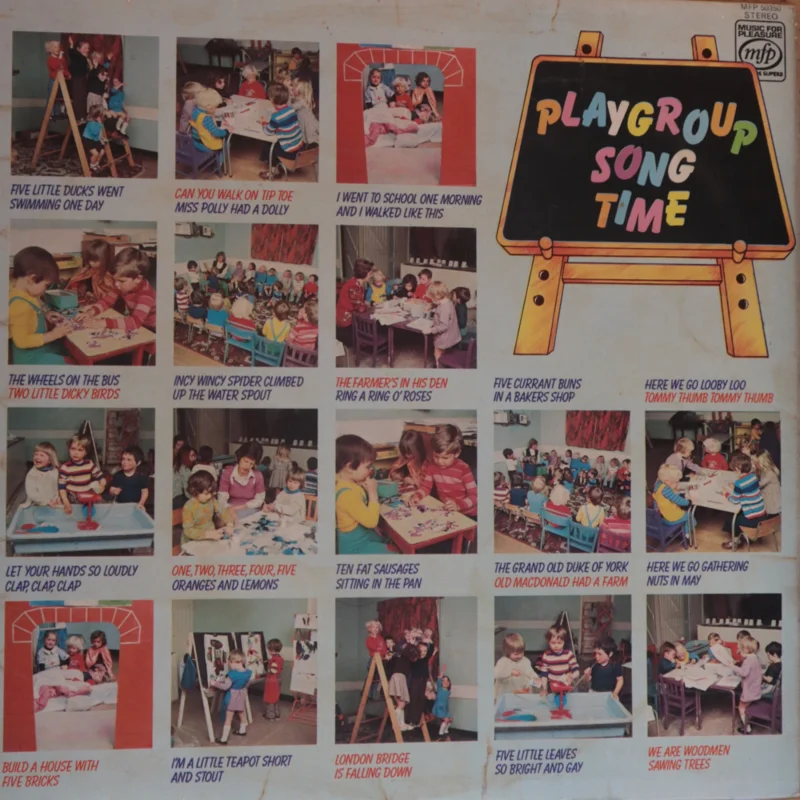 Leonard Pearcey and Mary Thomas - Playgroup Song Time ( (Used Vinyl - VG) VJ Marketplace