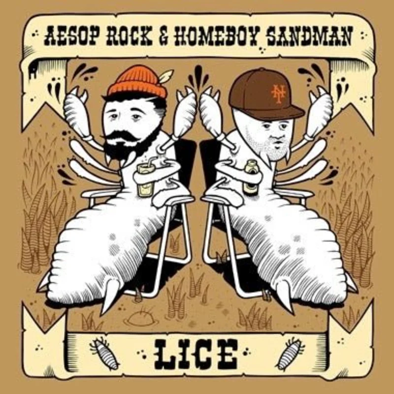 Lice (Aesop Rock & Homeboy Sandman) - Lice 12" Vinyl EP