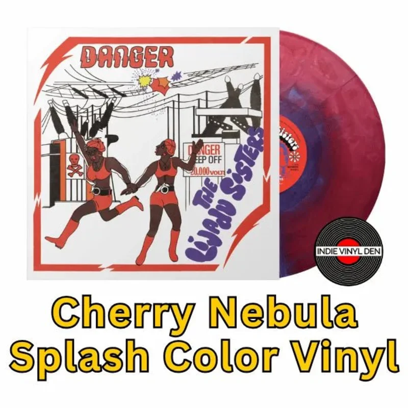 Lijadu Sisters, The - Danger - Cherry Nebula Splash Color Vinyl Record