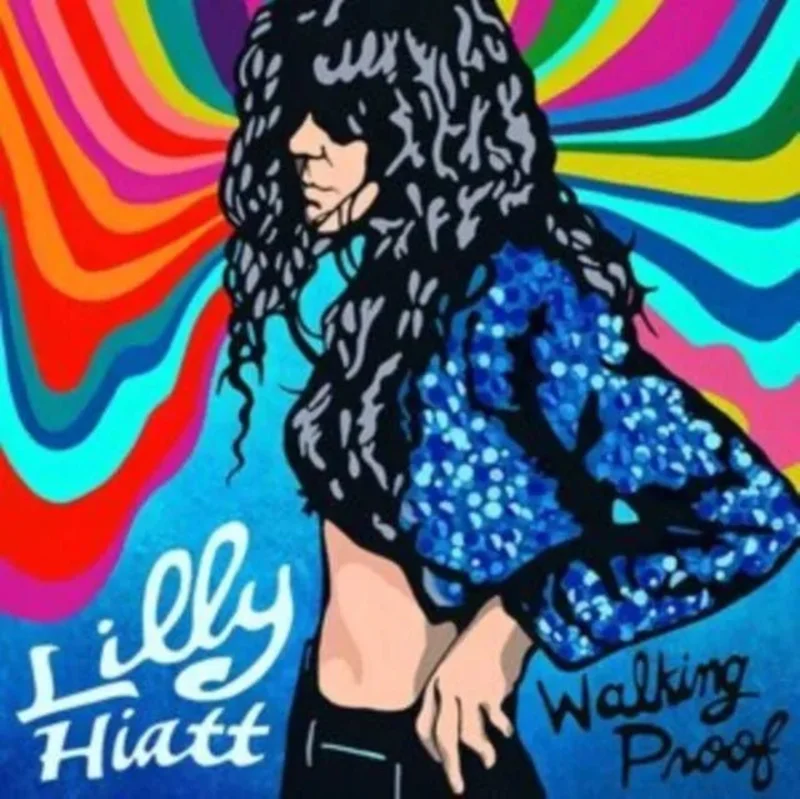Lilly Hiatt - Walking Proof - Aqua Blue Color Vinyl