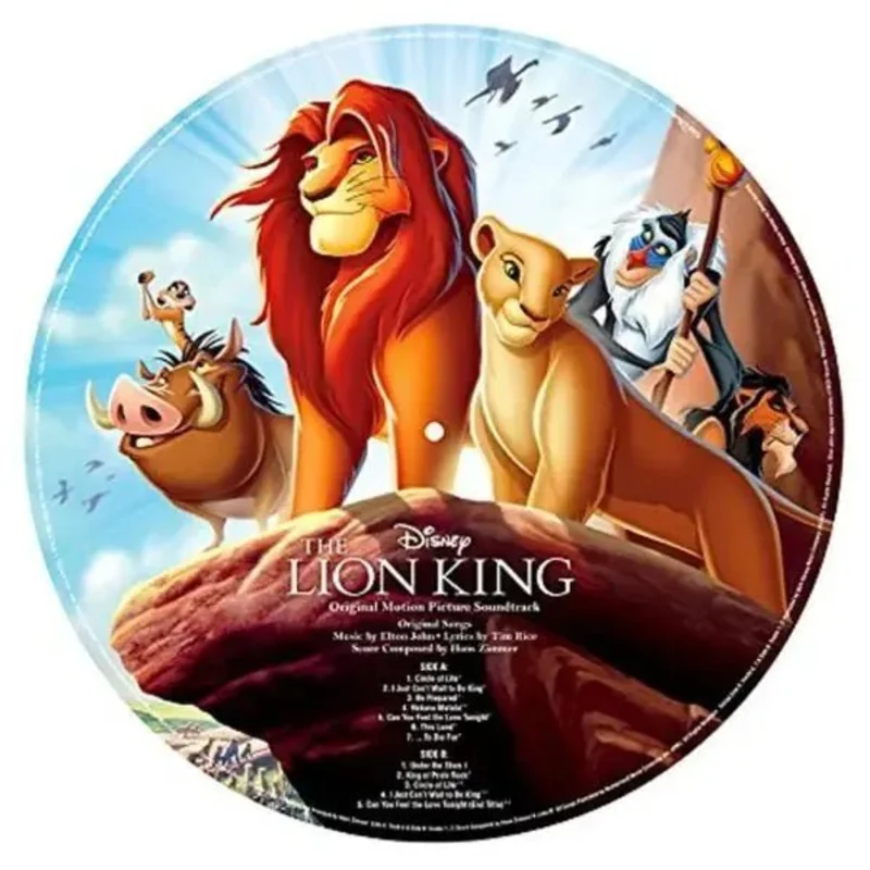 Lion King Soundtrack - Picture Disc Vinyl Record *