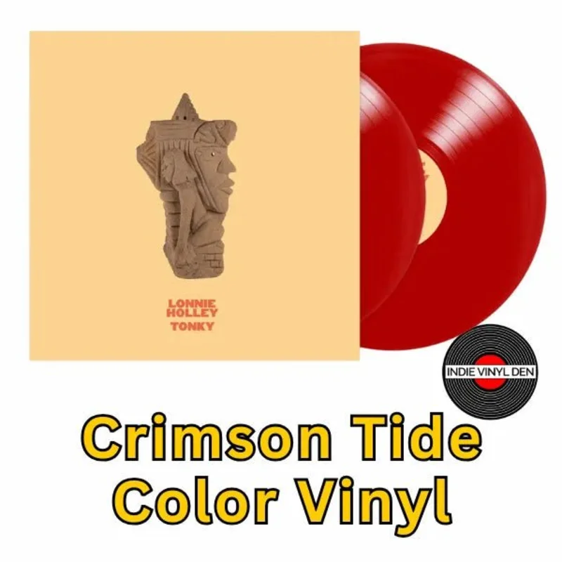 Lonnie Holley - Tonky- Crimson Tide Color Vinyl Record