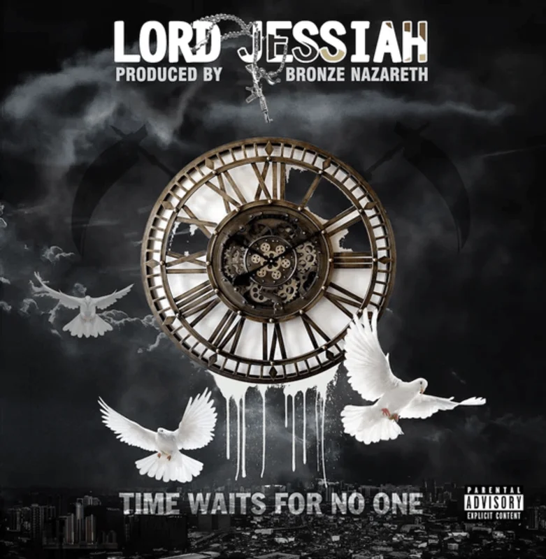 Lord Jessiah x Bronze Nazareth - Time Waits For No One (Silver Color) Vinyl LP