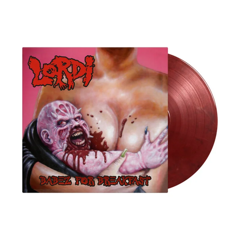 Lordi - Babez For Breakfast (Red/Black Marble)