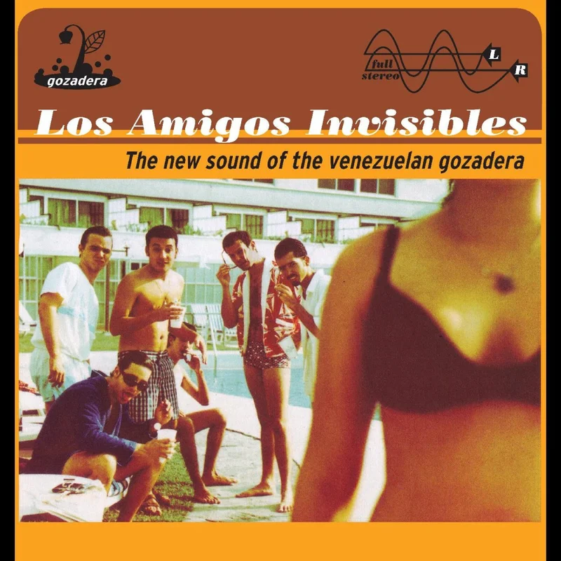 Los Amigos Invisibles - The New Sound of the Venezuelan Gozadera (Tequila Sunrise Color) Vinyl LP