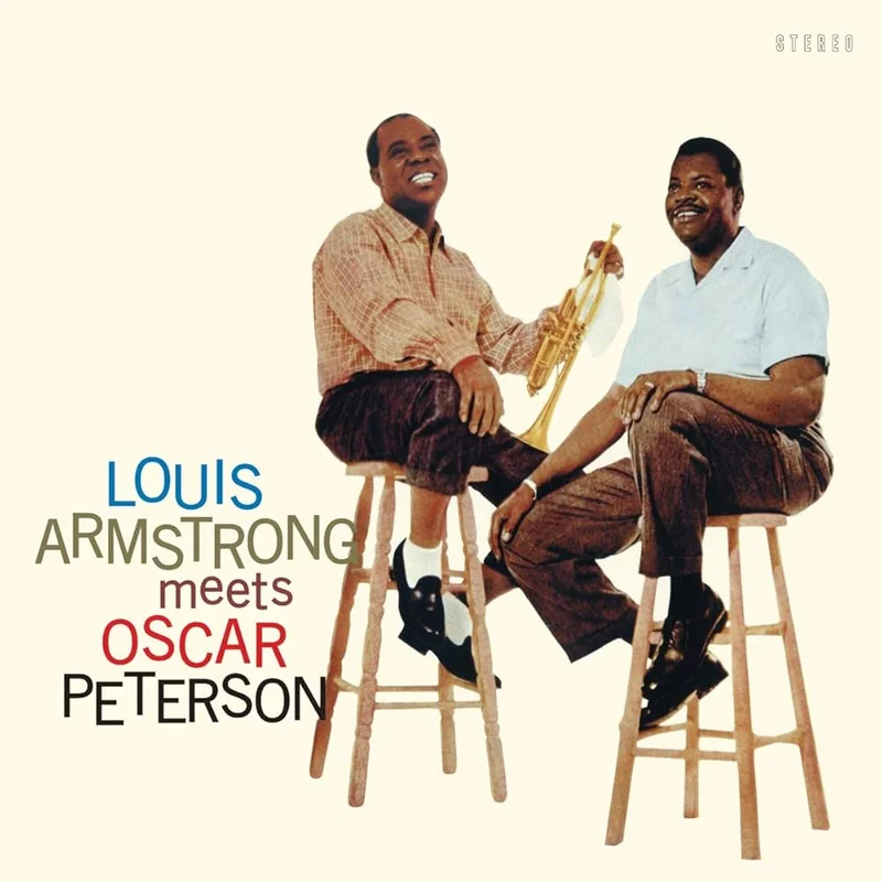 Louis Armstrong and Oscar Peterson - Louis Armstrong Meets Oscar Peterson ( (Used Vinyl - NM) ND Marketplace