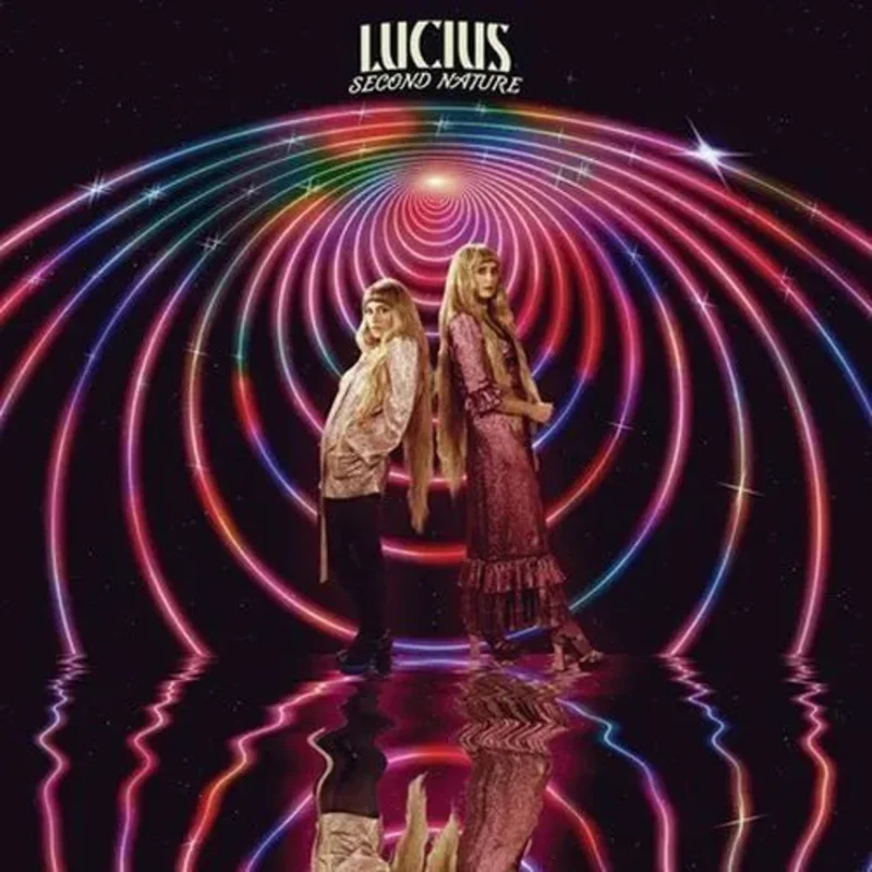 Lucius - Second Nature - Disco Ball Silver Color Vinyl Record