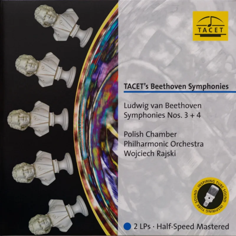 Ludwig van Beethoven - Symphonies Nos. 3 + 4 (Tacet) (Half Speed Mastered) (Arrives in 30 days)