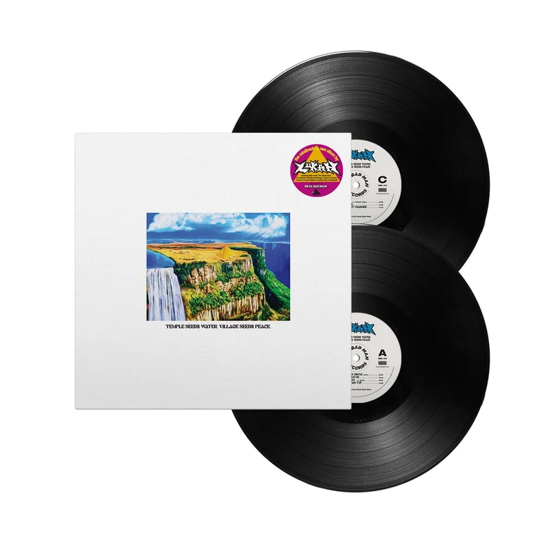 LUKAH & REAL BAD MAN "Temple Needs Water. Village Needs Peace" 2LP