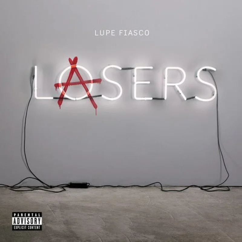Lupe Fiasco - Lasers (Translucent Red Colored Vinyl LP)