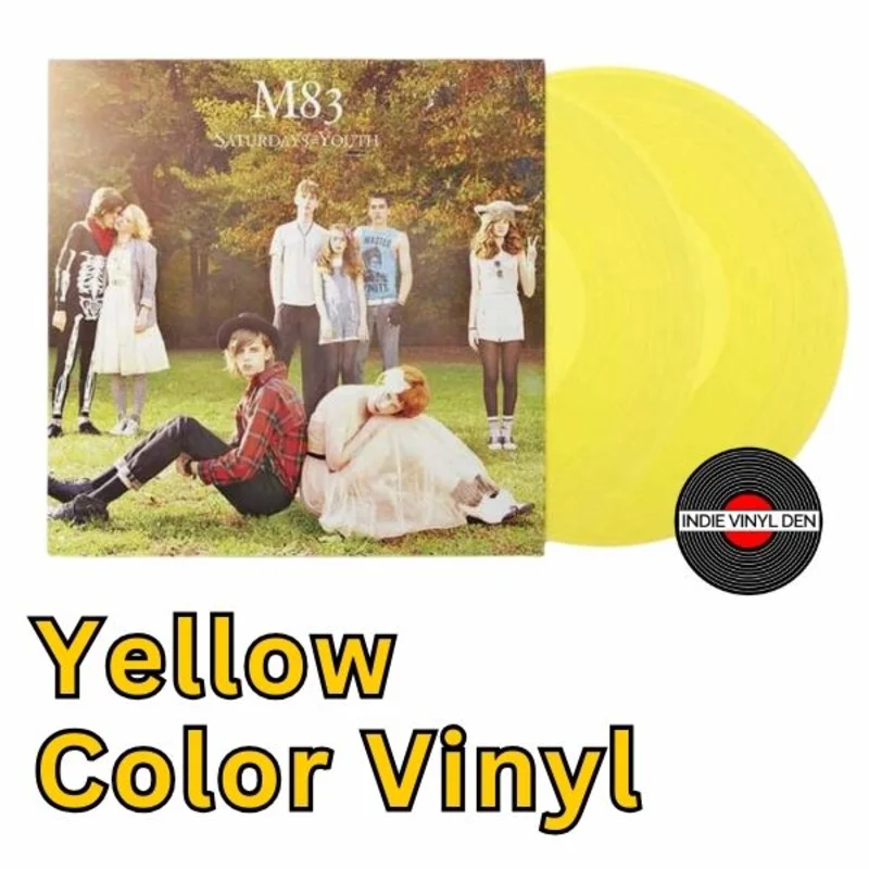 M83 - Saturdays = Youth - Yellow Color Vinyl