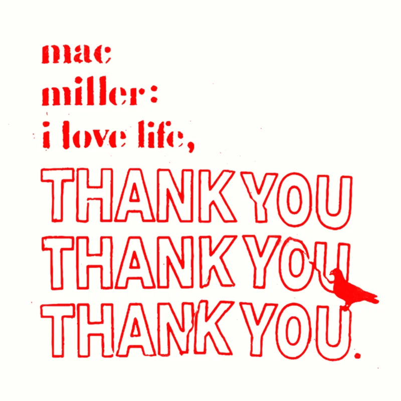 Mac Miller - I Love Life, Thank you (Clear Color) Vinyl LP