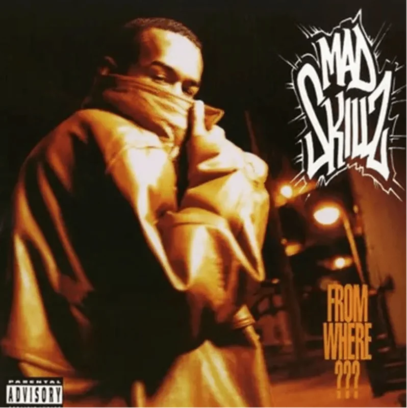 Mad Skillz - From Where??? (Red, Blue, White Split Splatter Color) Vinyl LP