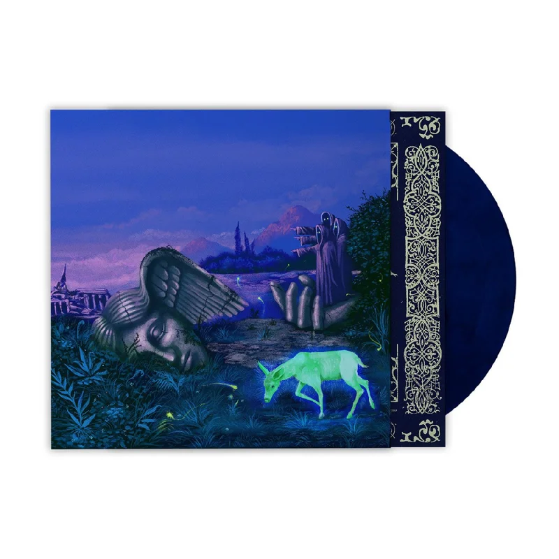 Magdalena Bay - Human Happens b/w Paint Me a Picture (Marbled in 5am Skylight Color) Vinyl 7"
