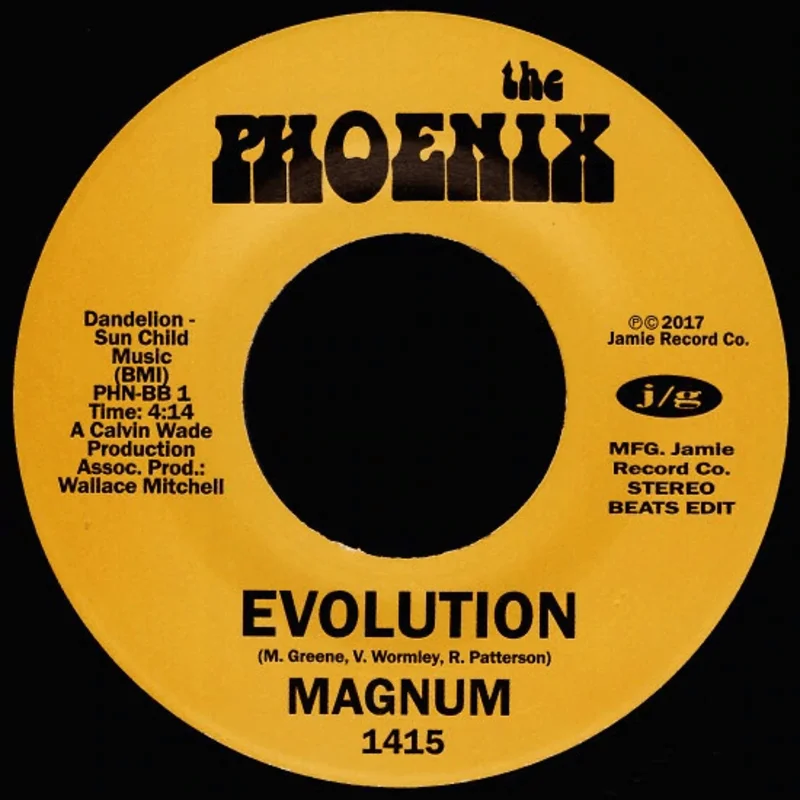 Magnum - Evolution (Beats Edit) b/w It's The Music That Makes Us Do It 7" Vinyl