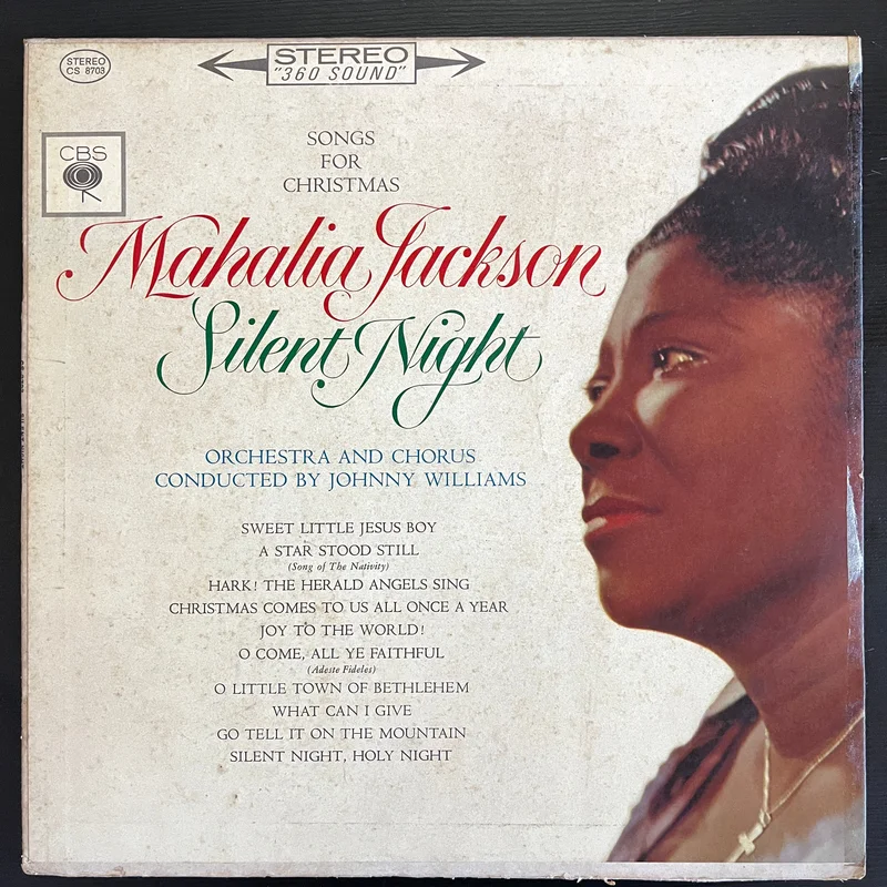 Mahalia Jackson - Silent Night - Songs For Christmas (Indian Pressing) ( (Used Vinyl - VG) LM Marketplace