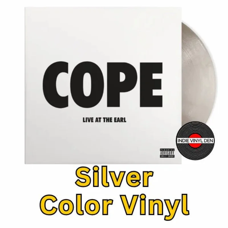Manchester Orchestra - COPE Live at the Earl - Limited Edition Silver Vinyl Record