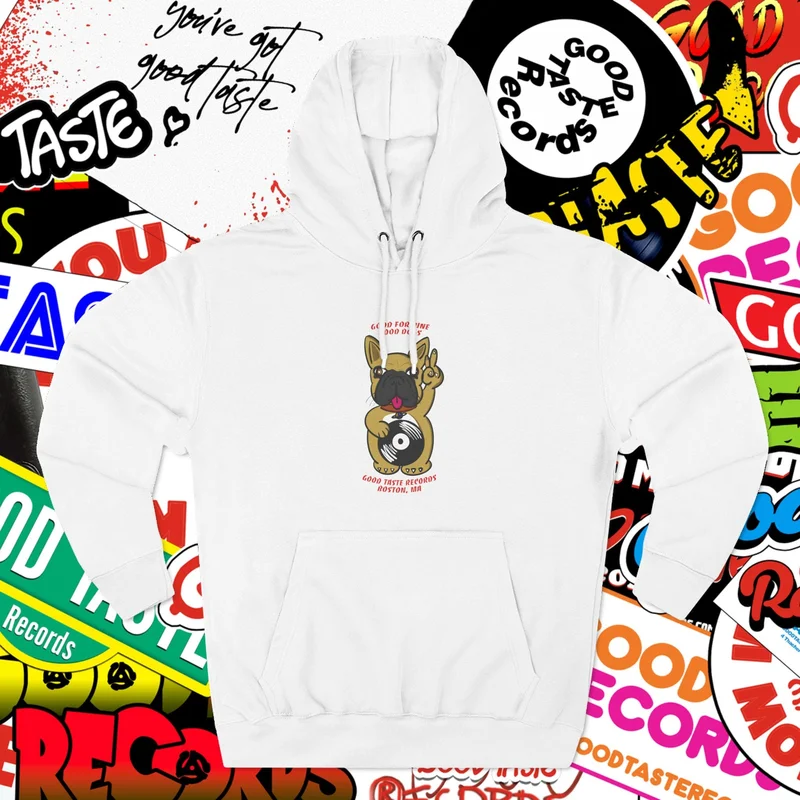 Maneki Neptune Fleece Hoodie Heather Grey