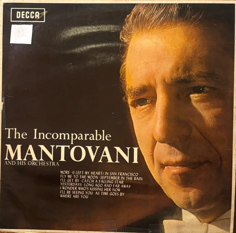 Mantovani - The Incomparable Mantovani (Indian Pressing) ( (Used Vinyl - VG) VJ Marketplace