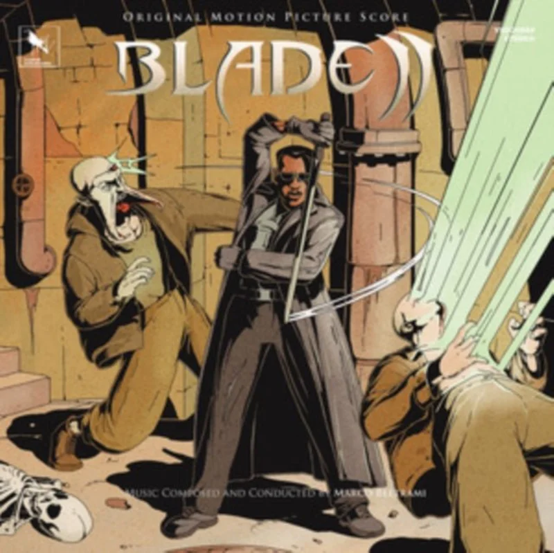 Marco Beltrami - Blade II/2 (Original Soundtrack) (Deluxe Ruby Red Color) Vinyl LP