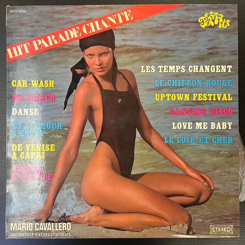 Mario Cavallero - Hit Parade Chante Pop Hits Vol. 34 ( (Used Vinyl - VG) VD Marketplace