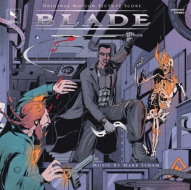Mark Isham - Blade (Original Soundtrack) (Deluxe Ruby Red Color) Vinyl LP