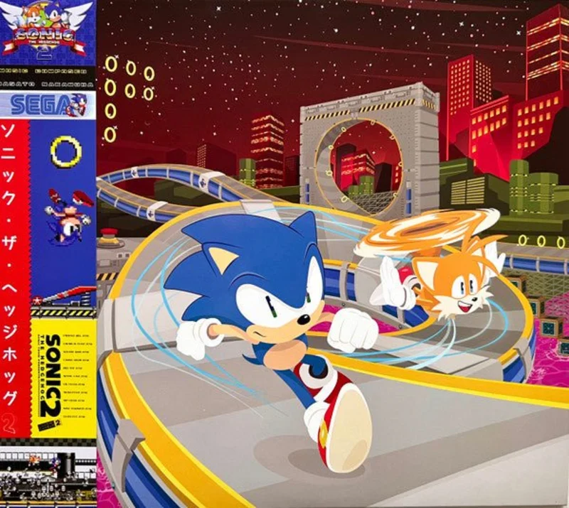 Masato Nakamura - Sonic the Hedgehog 2 (Black Color) Vinyl LP