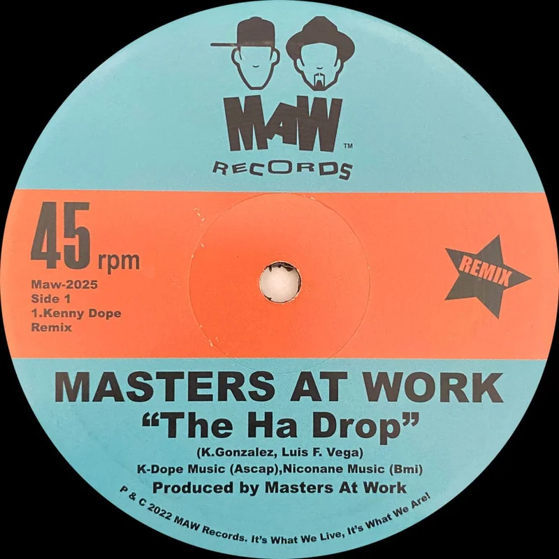 Masters At Work - The Ha Drop Vinyl 12"