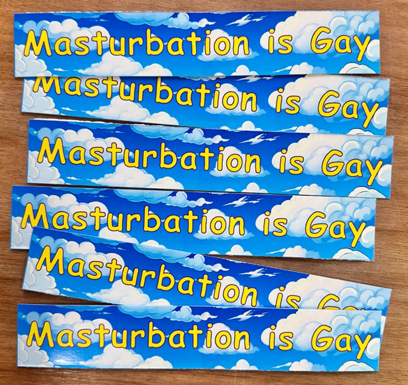 Masturbation is Gay