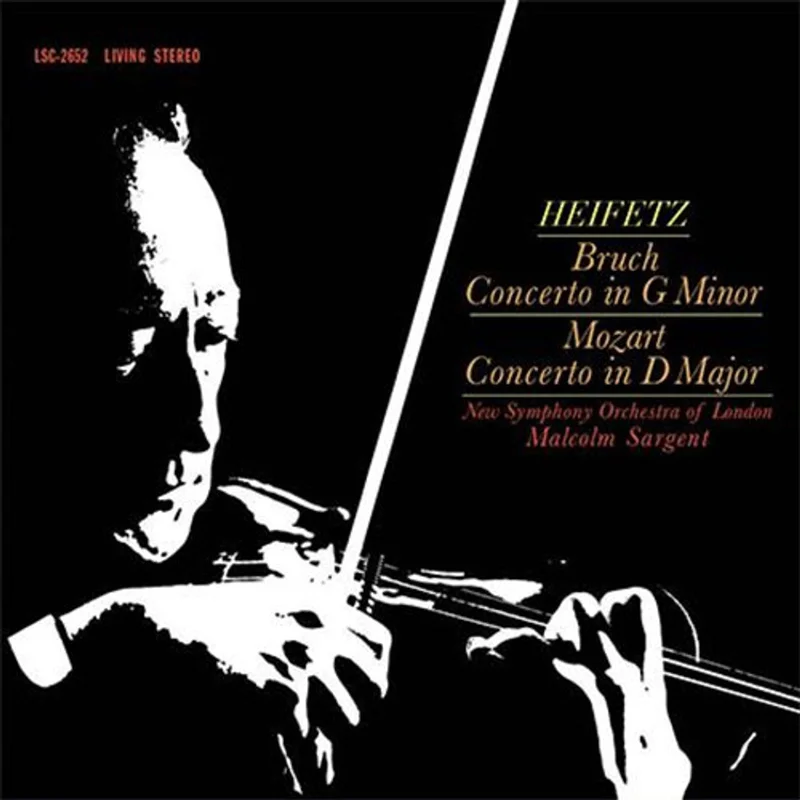 Max Bruch and Wolfgang Amadeus Mozart - Concerto in G minor & D Major (Analogue Pressing) (Arrives in 30 days)