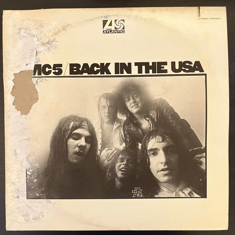 MC5 - Back In The USA ( (Used Vinyl - VG) KV Marketplace