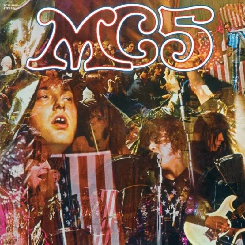 MC5 - Kick Out The Jams (Rocktober) - Clear with Red Splatter Vinyl Record *