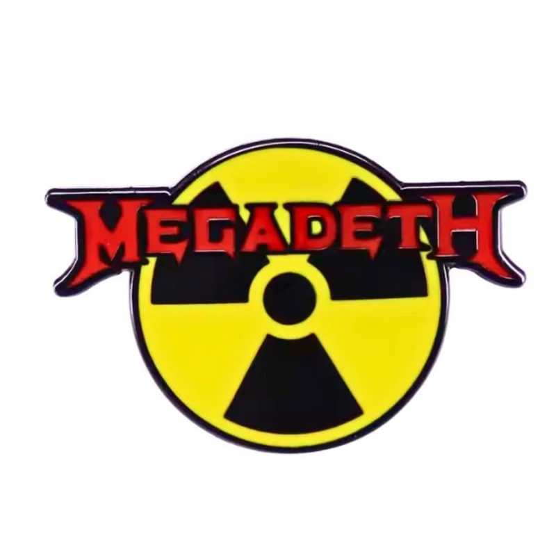 Megadeth Radioactive - Enamel Pin