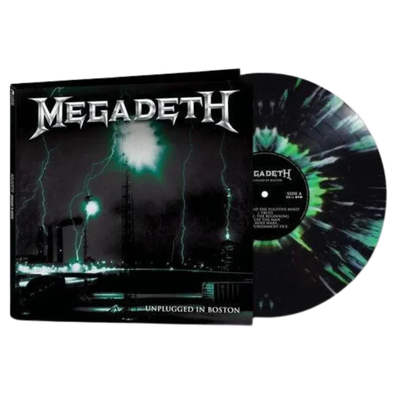 Megadeth - Unplugged In Boston (Green & Black Splatter)
