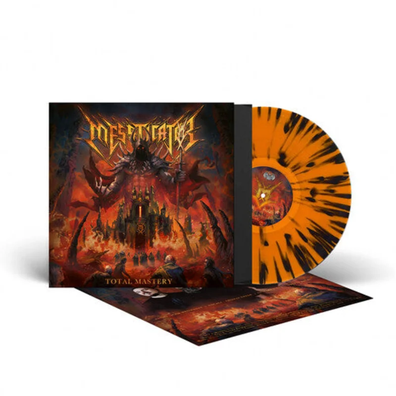 Messticator - Total Mastery (Orange/Black Vinyl, 140 Gram Vinyl, Limited Edition)