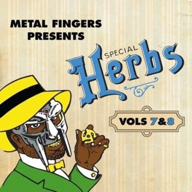 MF DOOM/Metal Fingers - Special Herbs Vol. 7 & 8 (Sky Blue Color) Vinyl LP