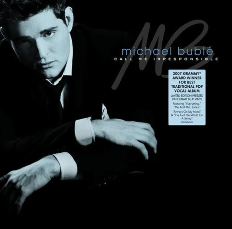 Michael Buble - Call Me Irresponsible (Cobalt Blue Color) Vinyl LP