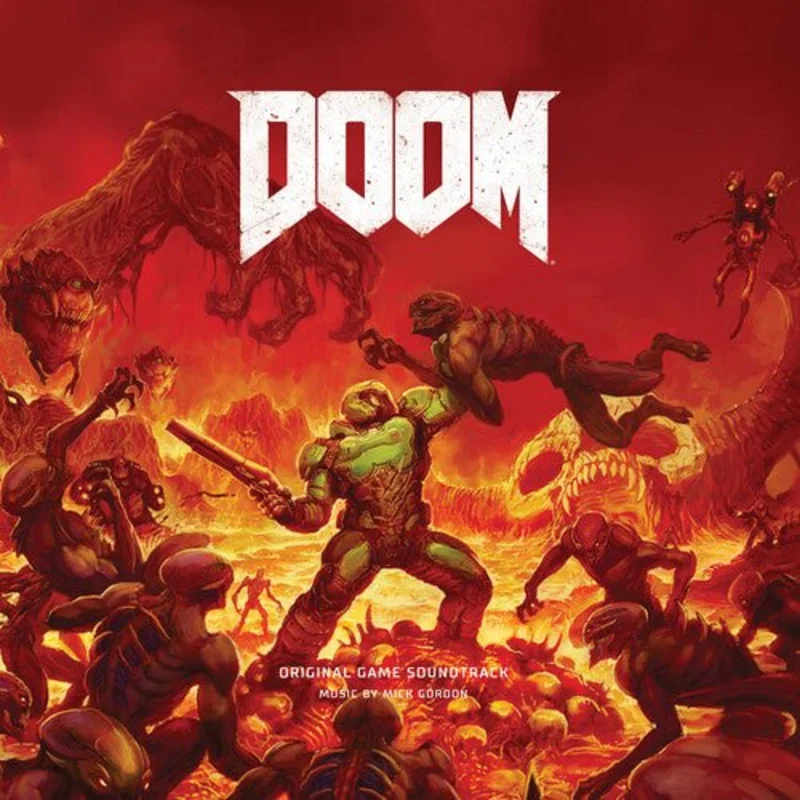 Mick Gordon - Doom (Original Game Sountrack) (Red Color) Vinyl LP